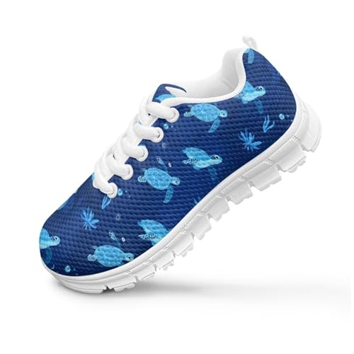 Boys Girls Mesh Sports Sneakers Animal Print Running Tennis Shoes Comfortable Non Slip Athletic Sneakers Casual Shoes US11-52