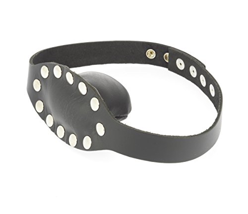 Bâillon balle doux Rimba bondage play noir taille unique accessoire fétiche soumission