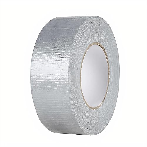 Duct Tape Silver 50 Yards x 2 Inches, Waterproof Strong Adhe...