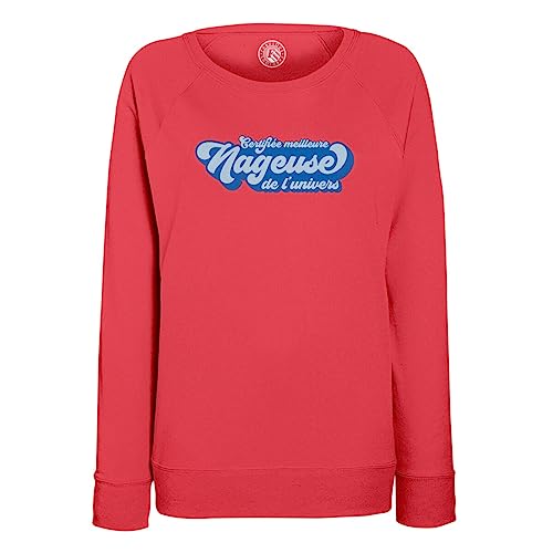 Sweatshirt femme natation piscine contre le coup de froid après bassin