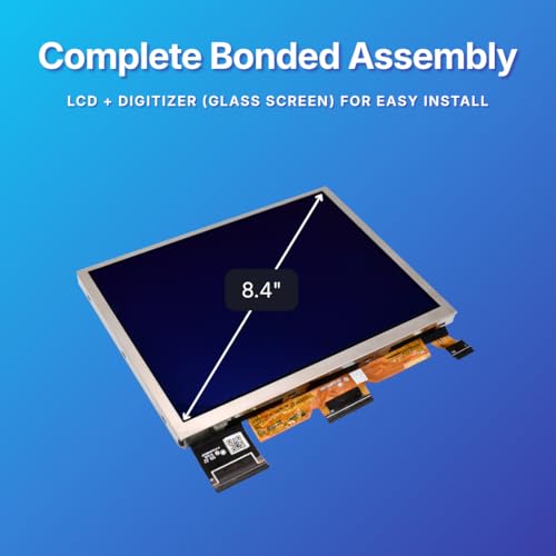 Image of 8.4 inch Uconnect 4 LCD Touch Screen Replacement- TDO-XGA084- Upgraded Anti-Glare Display Compatible with 2019+ Jeep Grand Cherokee, RAM & Pacifica - Trusted Quality from Cuescreens USA