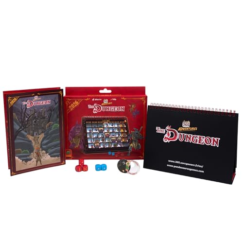 365 Adventures: The Dungeon (2026) Calendario Juego de Mesa miniatura 3