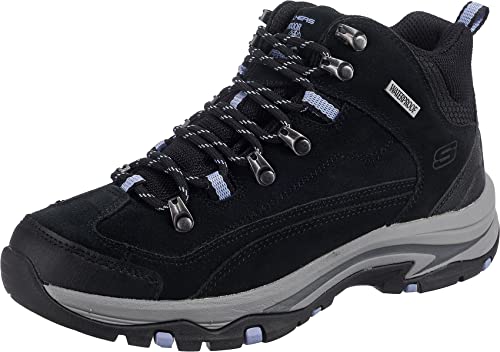Skechers Damen Trego Alpine Trail Walking-Schuh, Schwarz Charcoal, 38 EU