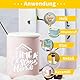 IModeur Vinylfolie Plotter Weiß Matt, 30,5 cm x 7,62 m Plotterfolie selbstklebend Weiß, Plotterfolie Vinyl Weiss Für Cricut, Silhouette Cameo, die meisten Schneidemaschine