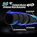 Cadence CR6B Baitcasting Rods Fast Action Fishing Rods Lightweight Portable Casting Rods with 30 Ton Carbon Exposed Blank Reel Seat Stainless Steel Guides with SiC Inserts Baitcast Rods