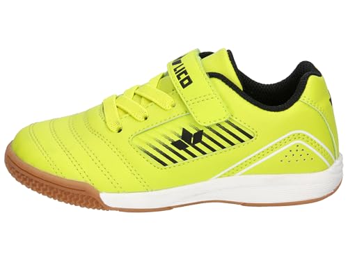 Lico Chaska Vs, Zapatillas de Gimnasia Unisex niños, Lemon Black, 28 EU