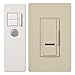 Lutron Maestro Single Pole/Multi-Location IR Fan Control Package Stone