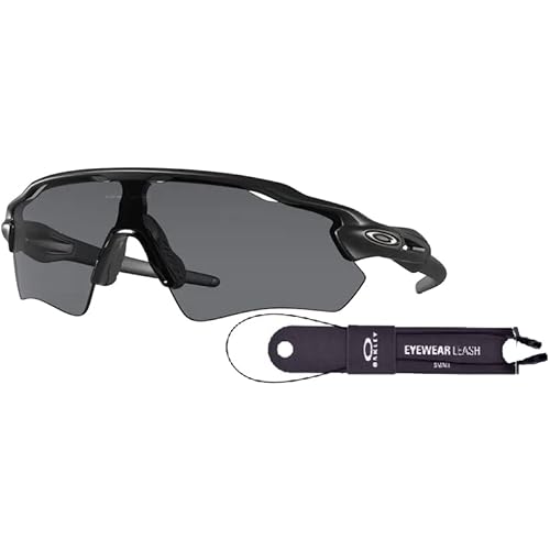 Oakley Radar EV Path OO9208 Sunglasses For Men+ BUNDLE Leash +Designer iWear Care Kit