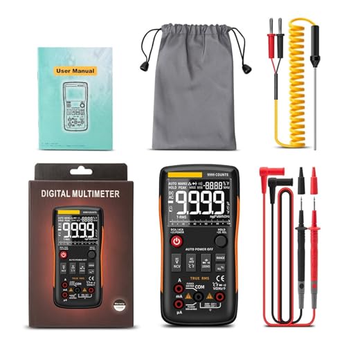 fW^}`[^ 9999 AiOeX^[^̎lvtFbVi Multimetro DIY gWX^RfT NCV eX^[ Lcr [^[(Q1 Orange)