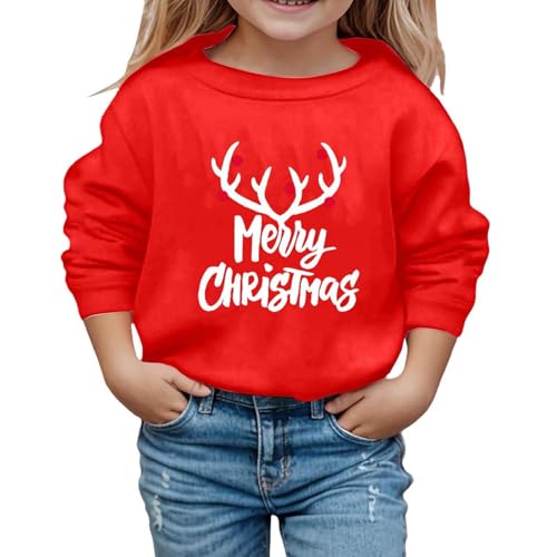 Ugly Christmas Sweater Kinder Weihnachts Sweatshirt, Winter Warm...