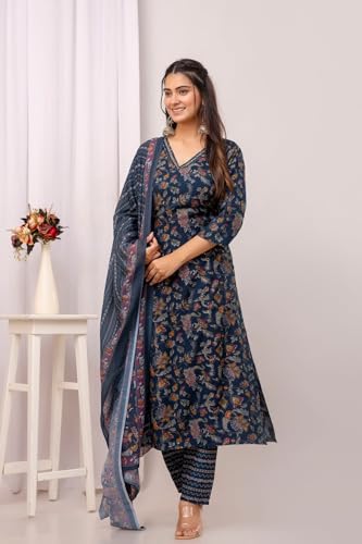 Image of Kalaanj Women Women Rayon Blend Kurta Set