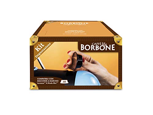 *Lavazza , *A Modo Mio , *Lavazza A Modo Mio , *Espresso Point e *Lavazza Espresso Point sono marchi di proprietà di Luigi Lavazza S.p.A. . Caffè Borbone Srl è produttore autonomo non collegato alla Luigi Lavazza S.p.A.. La compatibilità delle capsule Caffè Borbone è funzionale all’utilizzo con macchine da caffè ad uso domestico Lavazza Espresso Point – Lavazza A Modo Mio .