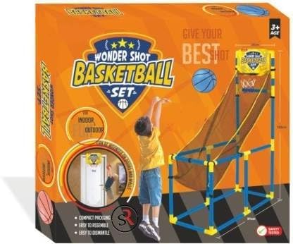 Ayansh Traders Store Wonder Shot Jumbo Basket Ball Set Net for Indoor-Outdoor Playing for Kids (B0CP61XG2B) Amazon Price History, Amazon Price Tracker