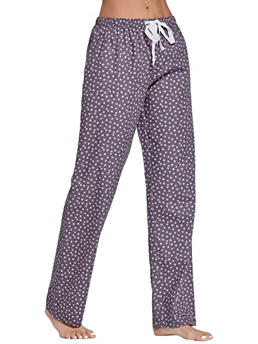 Image of CYZ Women's 100% Cotton Woven Poplin Sleep Pajama Pants