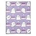 Halloween Soft Ghost Blanket, Custom Name, Kawaii Baby Blanket with Name, Spooky Blanket, Halloween Throw, Ghost Throw