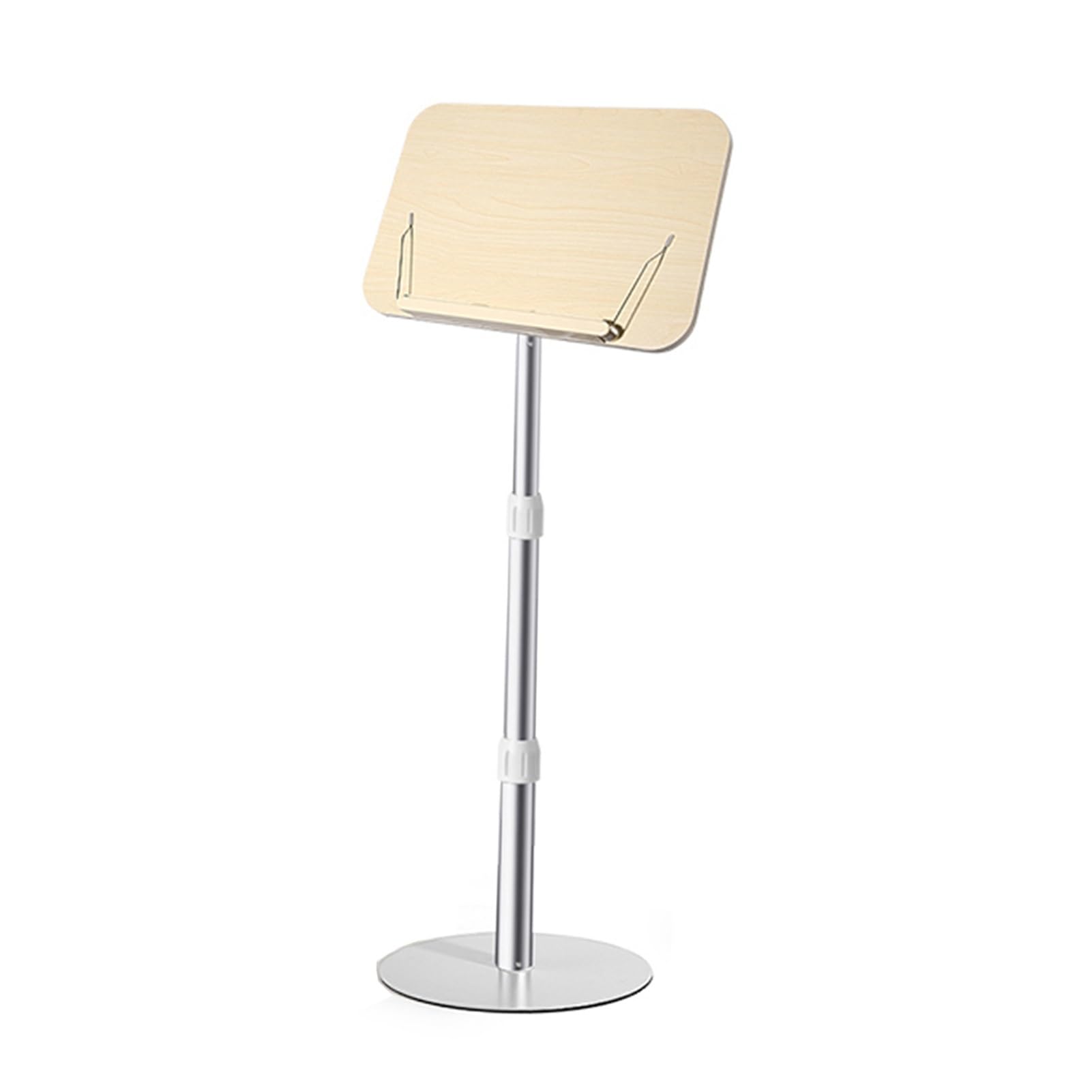 Leggio per musica regolabile, portatile, per matrimoni e discorsi in classe, altezza 70142 cm, leggero e versatile, ideale per musicisti e altoparlanti (colore 2)