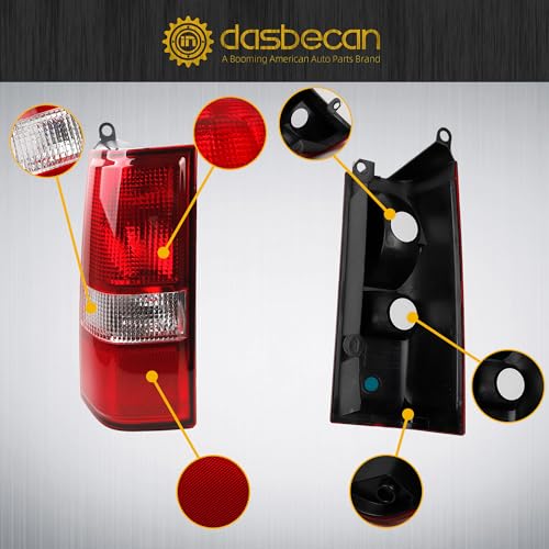 Dasbecan Tail Light Assembly Compatible With Chevy GMC by Dasbecan - Used condition - Image 6