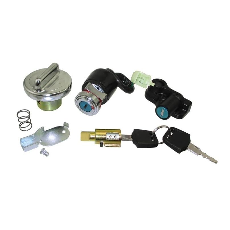 Bouchon de réservoir pour Sk 50cc ST50 et ST125 avec clé de verrouillage
