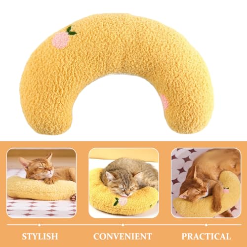 Almohada para mascotas lavable en lavadora con relleno de algodón perla 4