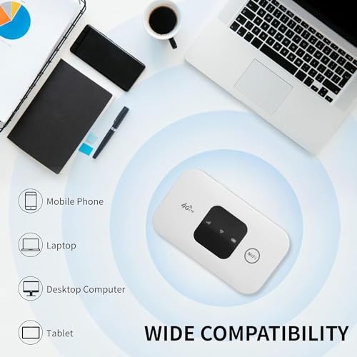 Image of Portable 4G LTE USB Adapter, High Speed 4G Mobile Hotspot Router, USB Portable Router for Phone Laptop Desktop Tablet