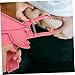 FOMIYES Skinfold Caliper Fat Measurement Tool for Accurate Testing Portable Body Measuring Accessory for Arms Thighs Waist and HIPS Compact Design for Easy Use and Carry Pink