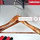 KOTARBAU® 2er Set Ausziehbare Kleiderstange für Garderobenschrank 350mm