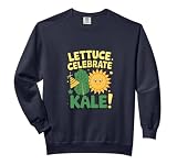 Vegan Vegetarian Lettuce celebrate Kale Comfort Colors Adult Sweatshirt