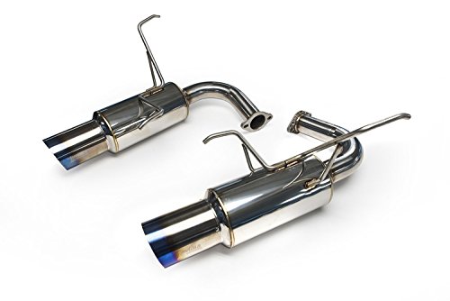 Invidia (Hs15Stigtt) N1 Titanium Burnt Tip Dual Cat-Back Exhaust System For Subaru Wrx/Sti #TOP2
