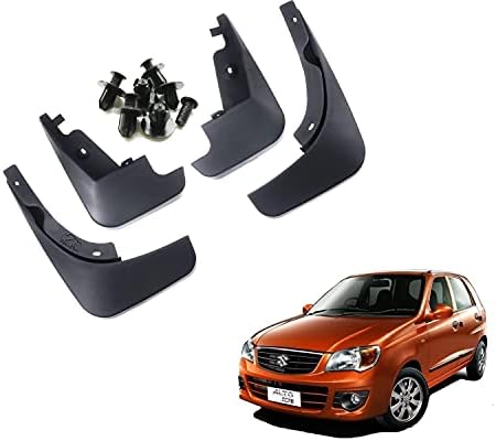 WolkomHome Mud Flap Compatible with Alto K10 Old - Durable Splash Guards for Car Exterior Protection