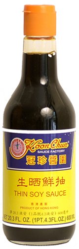 Koon Chun Thin Soy Sauce, 20.3-Ounce Bottle (Pack of 2)