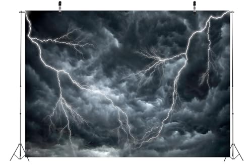 BELECO Fondo Fotográfico 8x6ft Tormenta miniatura 4