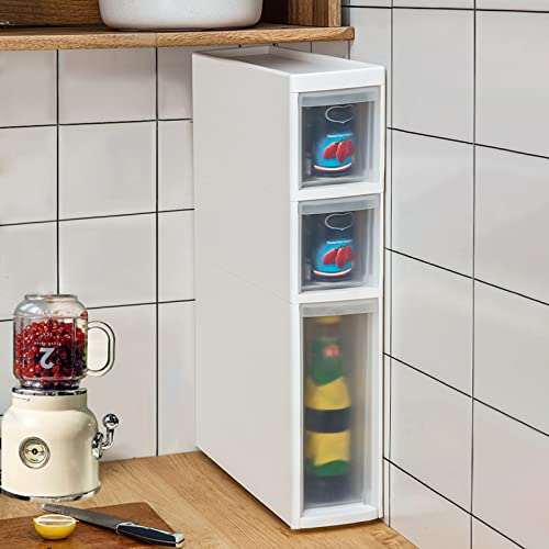 Muebles Auxiliares Baño Blanco Brillo Marca MEILISHAOMEI