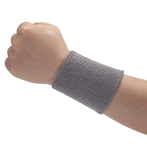 FACTO POWER 1 Piece 6 Inch Long Cotton Material Soft Sweatband/Wristband for All Sports,Gym,Workout, Tennis, Cricket, Running, Gym, Yoga & Fitnes, Stretchable, Sweat Absorbent Supports (B0CPYN19JZ) Amazon Price History, Amazon Price Tracker