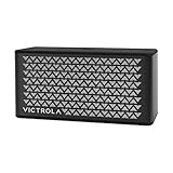 Victrola Music Edition 2 Tabletop Bluetooth Speaker, IP67 Water and Dust Resistant, 20 Hour Battery Life, Multi-Speaker Pairing, Premium Sound and Passive Bass Radiator, Black