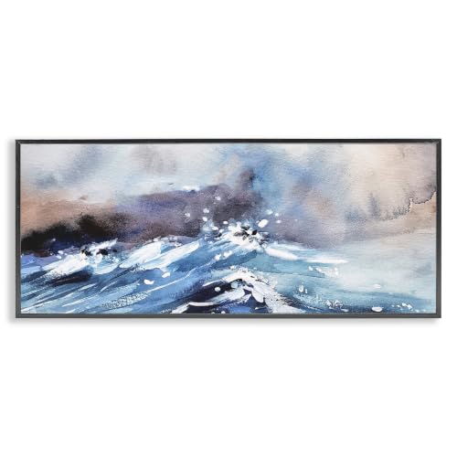 'Marine Waves Ocean Weather'| Framed Giclee Art