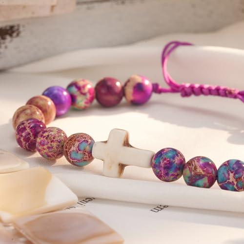 Tarsus Cross Bracelet for Teen Teenage Girls Gifts Trend Stuff, Christian Jewelry Birthday Confirmation Easter Communion Gifts4
