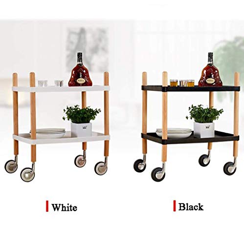 Carrito de servicio de madera maciza: elegancia y robustez para hostelería 7