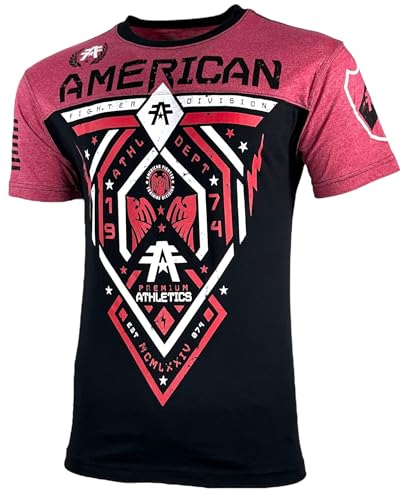 American Fighter Men's Premium Athletics T-Shirt, Graphic Design, Short Sleeve - Main Image