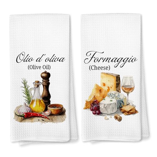 Italian Tuscan Kitchen Towels Set