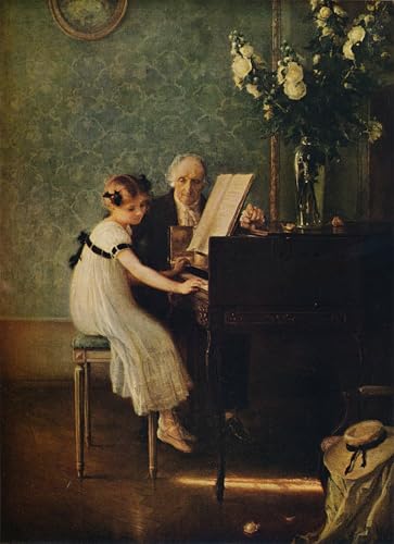 Affiche la Leçon de musique Jules Muenier poster animaux 60x90cm