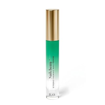 RAS Luxury oils Nailchemy Nail Strengthening Serum | Growth Boosting Nail & Cuticle Treatment with Hydrolyzed Keratin & 