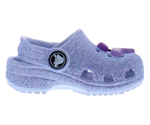 Image of Crocs Classic Glitter Sea Friends Clog PS Girls Shoes