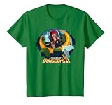 Minecraft Dungeons 2 Hero Vs Creeper Swarm Ready to Explode T-Shirt, Youth, Kelly Green, Large