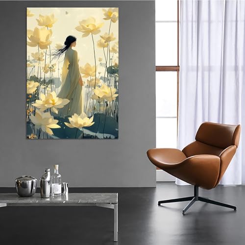 Impression murale grand format TERUEA pour transformer une déco terne en espace esthétique