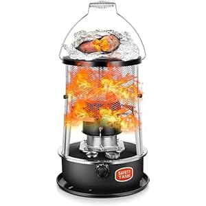 Kerosinekachelkachel for kamperen Buiten Noodverwarming Mobiele oliekachels Verstelbare vlam Stralingsbrander for ijsvissen in de winter