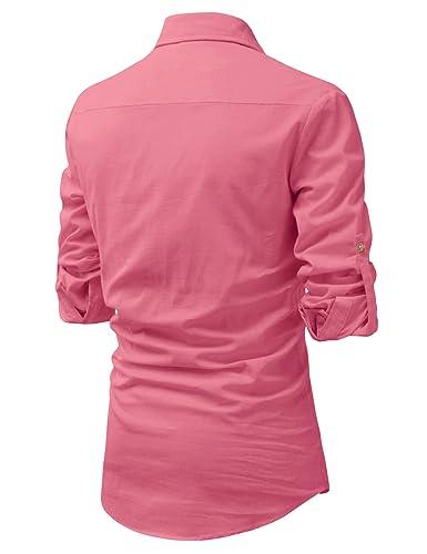 Image of Vida Loca Men Cotton Full Sleeve Casual Spread Collor Slim Fit Short Kurta for Men and Boys (Pack of 2)