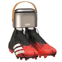 SOTHING Boot Dryer, 95W Rapid Drying with 3 Heat Levels, Ozone Fresh Mode, 1–9H Timer, Smart Touch Panel, Retractable Hoses & Overheat Protection – Portable Football Boots & Shoe Dryer