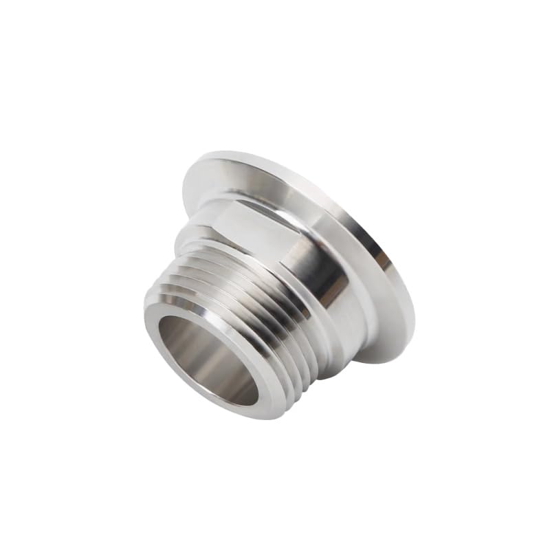 Adaptateur Tri-Clamp 77.5mm en inox pour cuve de brassage maison eau et huile
