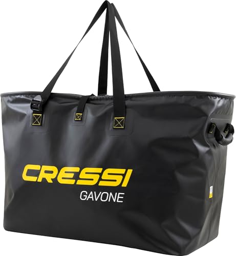 Realizzata in resistente materiale in PVC Tarpulin di alta qualità, la borsa Gavone mantiene perfettamente l'umidità all'interno, evitando che l'acqua residua della tua attrezzatura finisca nella tua auto, su altri bagagli o sul pavimento