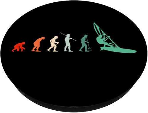 Miniatura 2 de Evolution Windsurfing Surfboard Windsurf Wave Board PopSockets Swappable PopGrip